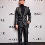 Patrick Quiroz Instagram - Wearing Francis Libiran ( @francislibiran8 ) for Vogue Philippines welcome party. #VoguePHWelcomeParty #VoguePhilippines
