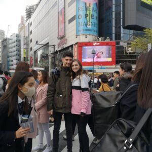 Paul Denino Instagram - In shibuya crossing with my girlfriend