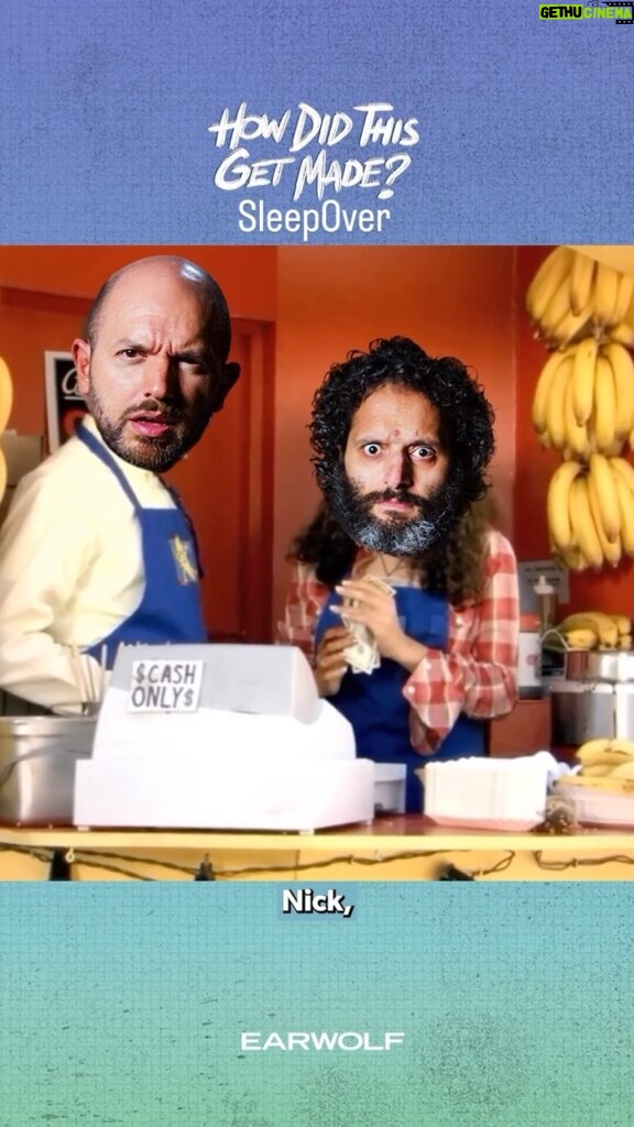 Paul Scheer Instagram - Nick Kroll joins @hdtgm to talk about the tween film SLEEPOVER and how actors sometimes just need gigs.