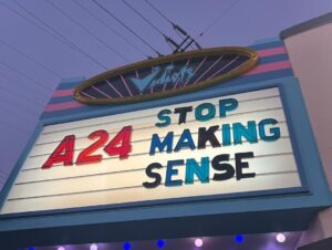 Paul Scheer Instagram - This was my 1st time seeing STOP MAKING SENSE and I immediately want to see it again. What an epic night @vidiots - I love this place so much to see the @talkingheadsofficial with  @kimletgordon // hats off to Maggie McKay and the whole team for bringing movie theater culture to the east side. #stopmakingsense @a24