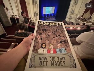 Paul Scheer Instagram - Wow a Tour! Thanks to everyone for coming out to see HOW DID THIS GET MADE?! The crowds, costumes, the friendship bracelets, the songs and of course Morgan! We loved every second of it. We will be back. Keep posting your pictures #hdtgmtour and now all the tour shirts are up @teepublic 
(The last shot is by Bryan Laskky & the poster by #AlexanderForbes)