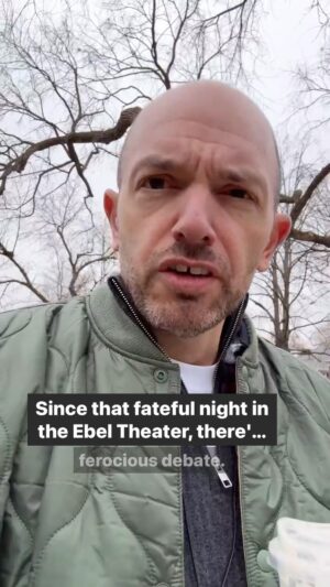 Paul Scheer Instagram - For years the debate between Team Sanity and Team Fred has raged on. But I made a visit to the place where all Team Sanity members must go. (Note: You can’t find the animation that’s a special treat for our live show audiences from @jaymarks.animation)