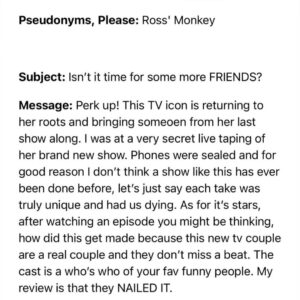 Paul Scheer Instagram - I’m really excited about this. The taping was unlike anything I’ve ever done. Getting to work this amazing team behind the camera and the cast (which I can’t mention) was truly awesome. I hope we get to make a lot more. We were trying to keep it a secret, but it just goes to show can’t hide anything from @deuxmoi and @deadline 😃