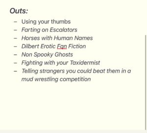 Paul Scheer Instagram - My Ins and Outs for 2024