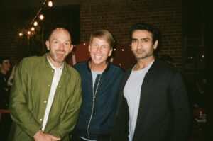 Paul Scheer Instagram - Went to @eatatchain. The new location is so much is great. The food is amazing. I actually had so much fun didn’t even take a damn picture. But apparently the guy in the center is Jack from Jack In the Box.