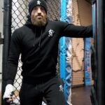 Peter Queally Instagram - €26 for this tracksuit on sale now at @gymking , comes in grey too. Link in bio, loads of other stuff on sale.