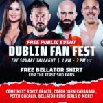 Peter Queally Instagram - Sunday July 10th! First 500 people there get the custom Bellator Dublin event shirt for free. See you all there!