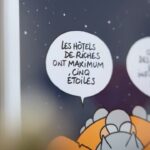 Philippe Geluck Instagram - Sérigraphie HOTELS format 40x30cm. La signature de Philippe Geluck est imprimée. Embossage (tampon 3D du Chat) au bas de l'estampe. La livraison est à plat dans une enveloppe customisée. Disponible sur la boutique du Chat.