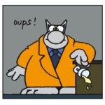 Philippe Geluck Instagram - Et un petit dessin du Chat pour bien commencer la semaine... ou continuer les vacances !