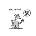 Philippe Geluck Instagram - Gros succès pour la série RAT-... Mais comme Philippe Geluck n’est pas RAT-din, voici encore quelques déclinaisons.