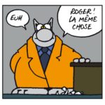 Philippe Geluck Instagram - Et un petit dessin du Chat pour bien commencer la semaine... ou continuer les vacances !