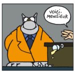 Philippe Geluck Instagram - Et un petit dessin du Chat pour bien commencer la semaine... ou continuer les vacances !