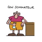 Philippe Geluck Instagram - Dans la série « Je connais un con »... Si un dessin vous fait penser à quelqu’un, n’hésitez pas à lui envoyer.