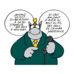 Philippe Geluck Instagram - Amis New-Yorkais, vous voilà prévenus.