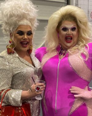 Pixie Polite Instagram - DragCon Photo dump! Part 3 of 3! 🏁
•
Missing the excitement of DragCon and the excellence of all my Drag Race sisters!
•
💇‍♀️ @howsyourhead
💍 @draggedoutlondon 
•
#drag #draguk #dragqueen #dragqueens #dragcon #dragconuk #dragrace #dragraceuk #rupaul #rupaulsdragrace #rupaulsdragraceuk #rupaulsdragcon #wig #makeup #queer #gay #gayuk #igers #igdaily #picoftheday #lgbtq #photooffheday #lacefrontal #pink #curvy #curvygirl #blonde #lawrencechaney #cherylhole #bagachipz