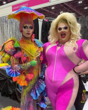 Pixie Polite Instagram - DragCon Photo dump! Part 3 of 3! 🏁
•
Missing the excitement of DragCon and the excellence of all my Drag Race sisters!
•
💇‍♀️ @howsyourhead
💍 @draggedoutlondon 
•
#drag #draguk #dragqueen #dragqueens #dragcon #dragconuk #dragrace #dragraceuk #rupaul #rupaulsdragrace #rupaulsdragraceuk #rupaulsdragcon #wig #makeup #queer #gay #gayuk #igers #igdaily #picoftheday #lgbtq #photooffheday #lacefrontal #pink #curvy #curvygirl #blonde #lawrencechaney #cherylhole #bagachipz