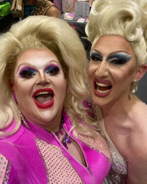 Pixie Polite Instagram - DragCon Photo dump! Part 3 of 3! 🏁
•
Missing the excitement of DragCon and the excellence of all my Drag Race sisters!
•
💇‍♀️ @howsyourhead
💍 @draggedoutlondon 
•
#drag #draguk #dragqueen #dragqueens #dragcon #dragconuk #dragrace #dragraceuk #rupaul #rupaulsdragrace #rupaulsdragraceuk #rupaulsdragcon #wig #makeup #queer #gay #gayuk #igers #igdaily #picoftheday #lgbtq #photooffheday #lacefrontal #pink #curvy #curvygirl #blonde #lawrencechaney #cherylhole #bagachipz
