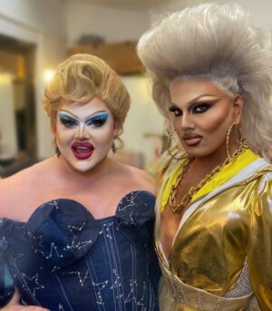 Pixie Polite Instagram - Swipe to see gorgeousness 🥵 
•
A fabulous weekend is underway! Had a fab time at @the2brewers last night with @michaelmarouli @djdemonuk 💖
•
Todays been Brunch and now I’m off to dirty Donnie! It’s a Saturday night so let’s party @thelibrarydoncaster !! 🥳
•
#drag #dragqueen #dragqueens #dragqueensofinstagram #draguk #dragrace #dragraceuk #rupaulsdragrace #rupaulsdragraceuk #michaelmarouli #rpdr #rpdruk #makeup #mua #london #picoftheday #photooftheday #gay #lgbtq #pride #rupaul #lacefrontal #wigs #wig #pixiepolite