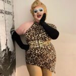 Pixie Polite Instagram - My mother was a female cougar 🐆 • Fabulous weekend of gigs in London and Brighton! Captured these on the stairs at @legendsbrighton being camp with @becamiller_ • 💇‍♀️ by @drag.helmet.wigs #dragraceuk #dragrace #rupaulsdragrace United Kingdom
