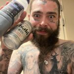 Post Malone Instagram - stay hydrated 💕