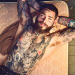 Post Malone Instagram - “I definitely was making a lot of soft songs and lullaby songs for my baby. There were a bunch of [times] I was sitting there like, “I’m going to write her a song,” says @postmalone of his latest album #Austin For the 28-year-old superstar, nothing quite changed his life like welcoming a daughter last year with his fiancée. Her influence is all over ‘Austin’ on tracks like the acoustic and orchestral opener “Don’t Understand,” an adult lullaby of sorts, and single “Overdrive,” on which he attests, “I’ll do anything to be cool to you.” Even the album’s visual drastically contrasts the darker, shadowy album covers of his past, matching Austin’s sunnier and stripped-down pop-rock sound. “I was like, ‘This is just a cool picture. It’s a hot fucking summer. It must be because now I’m a DILF.’” At the link in our bio, #PostMalone speaks on the life-altering joys of fatherhood for CR Muses🔗 CR Fashion Book Issue 23 Muses is available for preorder now Talent @postmalone Photography @ryanmcginleystudios Fashion @benperreira Founder & Editor-in-Chief @carineroitfeld CEO @vladimirrestoinroitfeld Makeup @glamrogers Hair @ken.snts Creative Consultant @e.mman Art Direction @guillaumelauruol Editorial Director @natalieshukur Interview @lyndseyhavens Casting @jilldemling Producer @alexeyg @agpnyc @rachelfiller Production Assistants @zanejchen @just_sasha_bro Fashion Market Editors @sirhc.chidi @lpandelachi Choreographer @mean.sophia Set Designer @megankiantos Lighting Designer @arielsadok Fashion Assistants @nattysobratty @avavanosdol @devinhentz #CRFashionBook