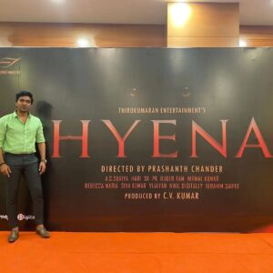 Prajin Padmanabhan Instagram - Happy to be a part of #hyena .. never heard an intense thriller like this b4 .. thnk u so much @icvkumar sir for believing me sir 🙏🙏🙏🙏🙏. Debut director prashanth bro vaazthukkal bro.co actors Arun bro, shobana ,Jyothi, rithvika & rizu Bhai.. finally @onlynikil sir for taking this bigggggg 😍😍😍😍@sandra_amy_prajin @thirukumaranentertainment 🙏🙏🙏