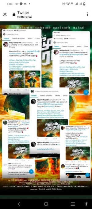 Prajin Padmanabhan Instagram - My heartfelt thanks to all the iconic celebrities of kollywood cinema and media people for making the title launch so big ..thank u soo much to all 🧿🙏🌟🎊