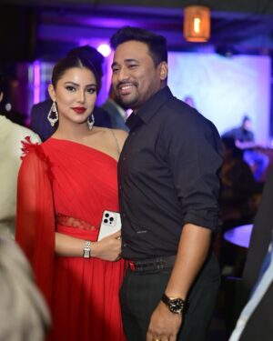 Preety Kongana Instagram - Few captures from my birthday bash 12/12/2023 ♥️ ♥️♥️

I m obliged ♥️♥️♥️ n I love you all ♥️♥️♥️

The red dress I m wearing is beautifully customised by @page_3_boutique ♥️ thank @nandini_borkakati 😘