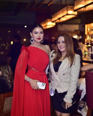Preety Kongana Instagram - Few captures from my birthday bash 12/12/2023 ♥️ ♥️♥️

I m obliged ♥️♥️♥️ n I love you all ♥️♥️♥️

The red dress I m wearing is beautifully customised by @page_3_boutique ♥️ thank @nandini_borkakati 😘