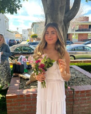Presley Ryan Instagram - said yes to @deltagammausc 💍💐