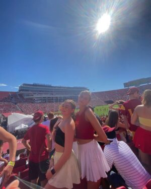 Presley Ryan Instagram - game day @uscedu