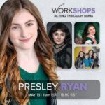 Presley Ryan Instagram - Hey, hey, three words. FREE. WORKSHOP. GIVEAWAY. I’m giving away a free slot for my @broadwayplus workshop this month! To win: - like this post - go follow @broadwayplus - extra ✨ entires for story shares + every friend you tag who follows @broadwayplus Winner announced on Broadway Plus’ story the day before class! 🥰