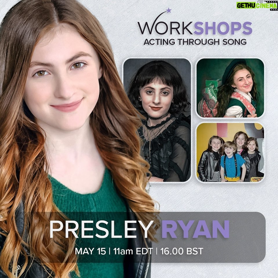 Presley Ryan Instagram - Hey, hey, three words. FREE. WORKSHOP. GIVEAWAY. I’m giving away a free slot for my @broadwayplus workshop this month! To win: - like this post - go follow @broadwayplus - extra ✨ entires for story shares + every friend you tag who follows @broadwayplus Winner announced on Broadway Plus’ story the day before class! 🥰