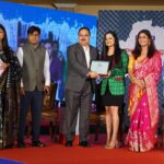 Priya Choudhury Instagram - From panels to discussions, soaking up the wisdom of the cinema & media world. #KanakNewsMakerConclave2023 #felicitated❤️ @kanaknewsofficial