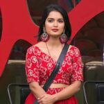 Priyanka M Jain Instagram – Red 🔥 🔥… 

outfit : @fleecee_couture
Jewellery: @fashioncurvee

Please vote for Pari 😍 ♥ 

Login to Disney + hotstar, 
Search for Bigg Boss Telugu 7 
Cast 1 vote to Priyanka Jain and 
Also Give 1 missed call to 8886676907 (Free)

#biggbossseason7 #biggbosstelugu #priyankajain #priyankabb7 #piyu #bb7 #starmaa #disneyplushotstar #BiggBossTelugu7 #priyankaonbbtelugu7 #BiggBossTelugu7 #biggboss7telugu