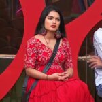 Priyanka M Jain Instagram – Red 🔥 🔥… 

outfit : @fleecee_couture
Jewellery: @fashioncurvee

Please vote for Pari 😍 ♥ 

Login to Disney + hotstar, 
Search for Bigg Boss Telugu 7 
Cast 1 vote to Priyanka Jain and 
Also Give 1 missed call to 8886676907 (Free)

#biggbossseason7 #biggbosstelugu #priyankajain #priyankabb7 #piyu #bb7 #starmaa #disneyplushotstar #BiggBossTelugu7 #priyankaonbbtelugu7 #BiggBossTelugu7 #biggboss7telugu