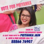 Priyanka M Jain Instagram - Please show your Love & Support to Priyanka.. Login to Disney + hotstar, Search for Bigg Boss Telugu 7 Cast 1 vote to Priyanka Jain and Also Give 1 missed call to 8886676907 (Free) #biggbossseason7 #biggbosstelugu #priyankajain #priyankabb7 #piyu #bb7 #starmaa #disneyplushotstar #BiggBossTelugu7 #priyankaonbbtelugu7 #BiggBossTelugu7 #biggboss7telugu