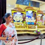 Priyanka Nalkari Instagram - #jan1st2024 #newyear #newresolutions #strongwomen #cutebabygirl #niece #iskontemplemalaysia #positivevibes #instagram #instagood #instalike #instadaily #actress #goodnight Cutebabygirl @sri_lasya2023 ❤️😘 Sri Jagannatha Mandir,ISKCON Malaysia HQ: Official