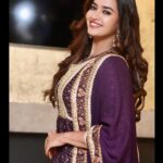 Pujita Ponnada Instagram - From last night’s event 💜 #pujitaponnada #jorugahusharuga #prereleaseevent