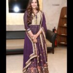 Pujita Ponnada Instagram - From last night’s event 💜 #pujitaponnada #jorugahusharuga #prereleaseevent