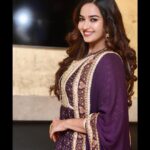 Pujita Ponnada Instagram - From last night’s event 💜 #pujitaponnada #jorugahusharuga #prereleaseevent