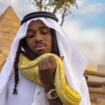 Quavo Instagram - If I’m in the jungle and ain’t got a coat 🧥 I bet I come out wit a mink! 📷 @afterdark.digital