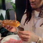 Quavo Instagram - I can go down tha sideline lik @shedeursanders 🚀♾️ Paris, France