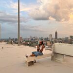 Quavo Instagram - Fueled Up At The Top of Benz Stadium 🏟️ #RocketPower Mercedes-Benz Stadium
