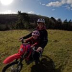 Rachel Atherton Instagram – Special times ✊ She loves anything with wheels so much! 🥰 🙏🏽 it’s so awesome sharing our hobbies with arna, what a dream ❤️🌙🐣 @gopro @goprouk