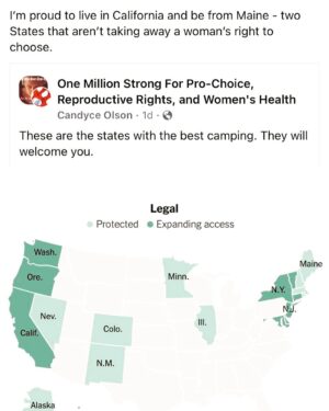 Rachel Nichols Instagram - I’m proud to live IN a State and be FROM a State that doesn’t want to infringe on a woman’s right to choose. My body, my choice. #MindYourOwnUterus. #ProRoe