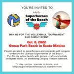 Rachel Nichols Instagram – Come join @lollipoptheater, me and many others for a fun day at the beach supporting a wonderful organization!

To play, sponsor, spectate or donate, please click the link in my bio. Any and all forms of participation are encouraged and welcomed. I hope to see you soon!