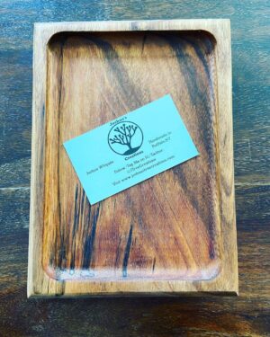 Rachel Nichols Instagram - I’m thrilled that my beautiful pieces from @jtreecreations have arrived! They are gorgeous - a tray and a frame - made with love and true workmanship. Thank you, Joshua Whipple, for making these for me. I will be back for more for sure! 

This is not an ad - I just love to support small businesses with big talent.

www.joshuastreecreations.com