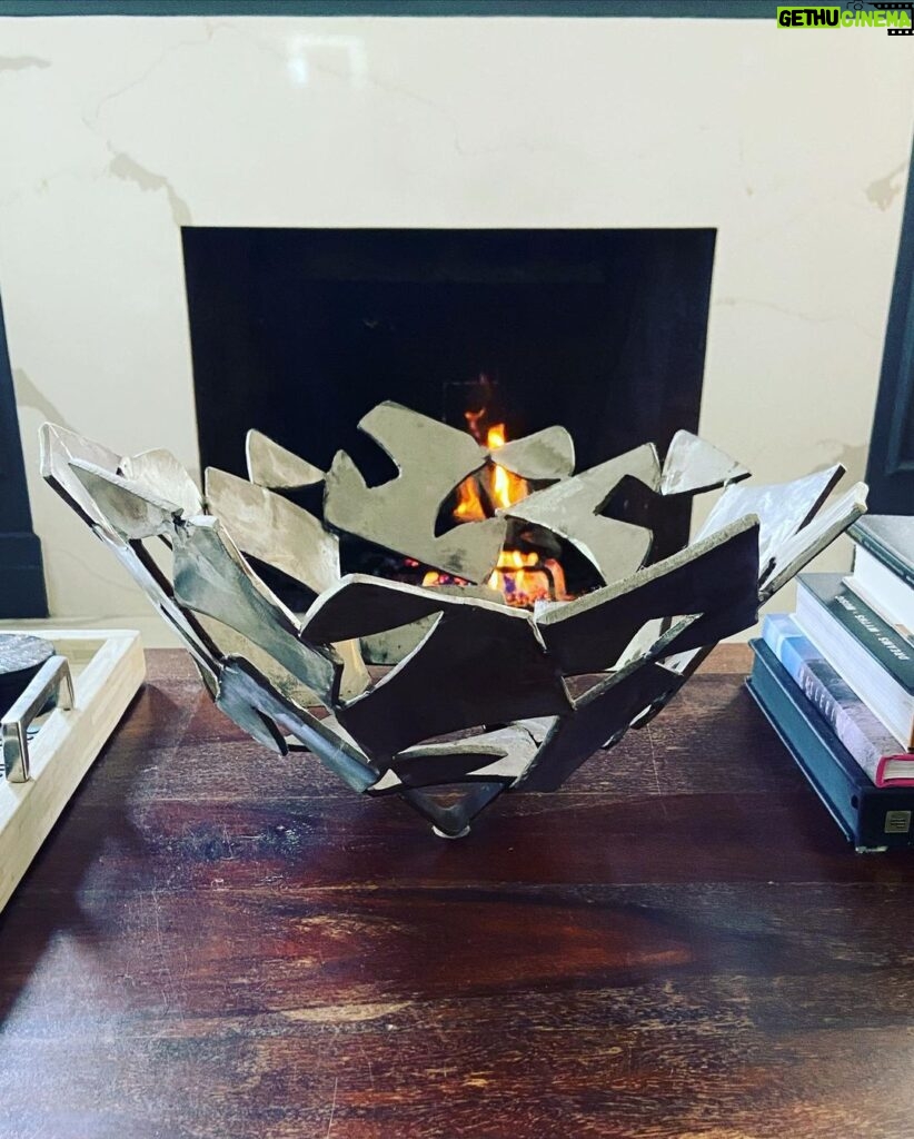 Rachel Nichols Instagram - My extremely talented friend (of over 25 years!) has FINALLY joined Instagram to showcase his amazing work. I have one of his very early pieces (featured in this post) displayed in my home. Please check him out: @jamisonymetalworks
