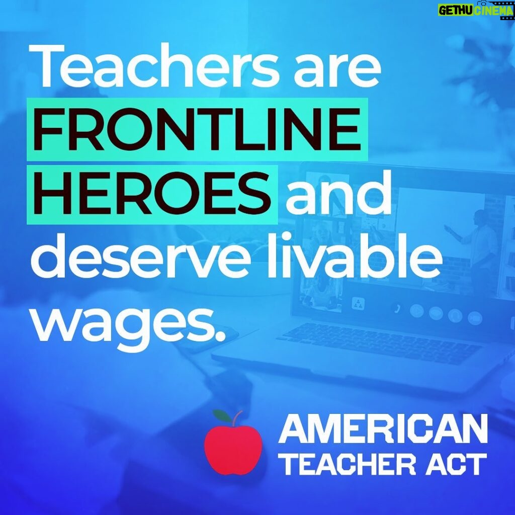 Rachel Nichols Instagram - My father was a teacher. Many of my friends are teachers. Our teachers, tirelessly shaping the young minds of our nation, deserve better. Thank you @nicholasferroni for being such a warrior in pushing forward movements that will help, nurture and support all teachers! ❤.
